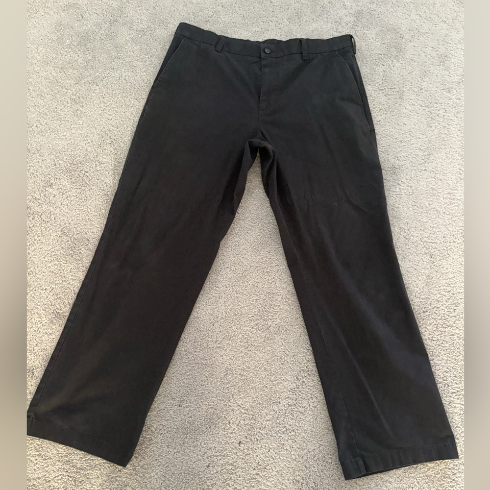Croft & Barrow Men's Black Chinos
